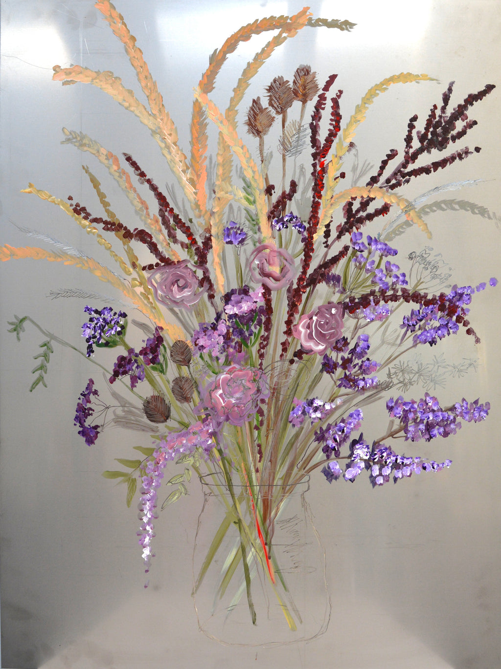 I brought you these flowers