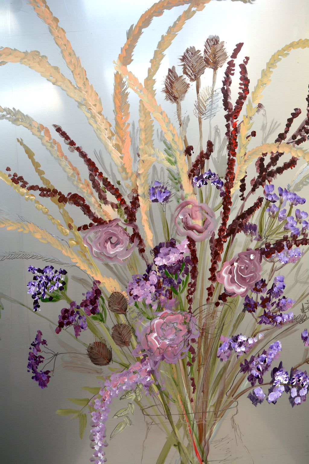 I brought you these flowers