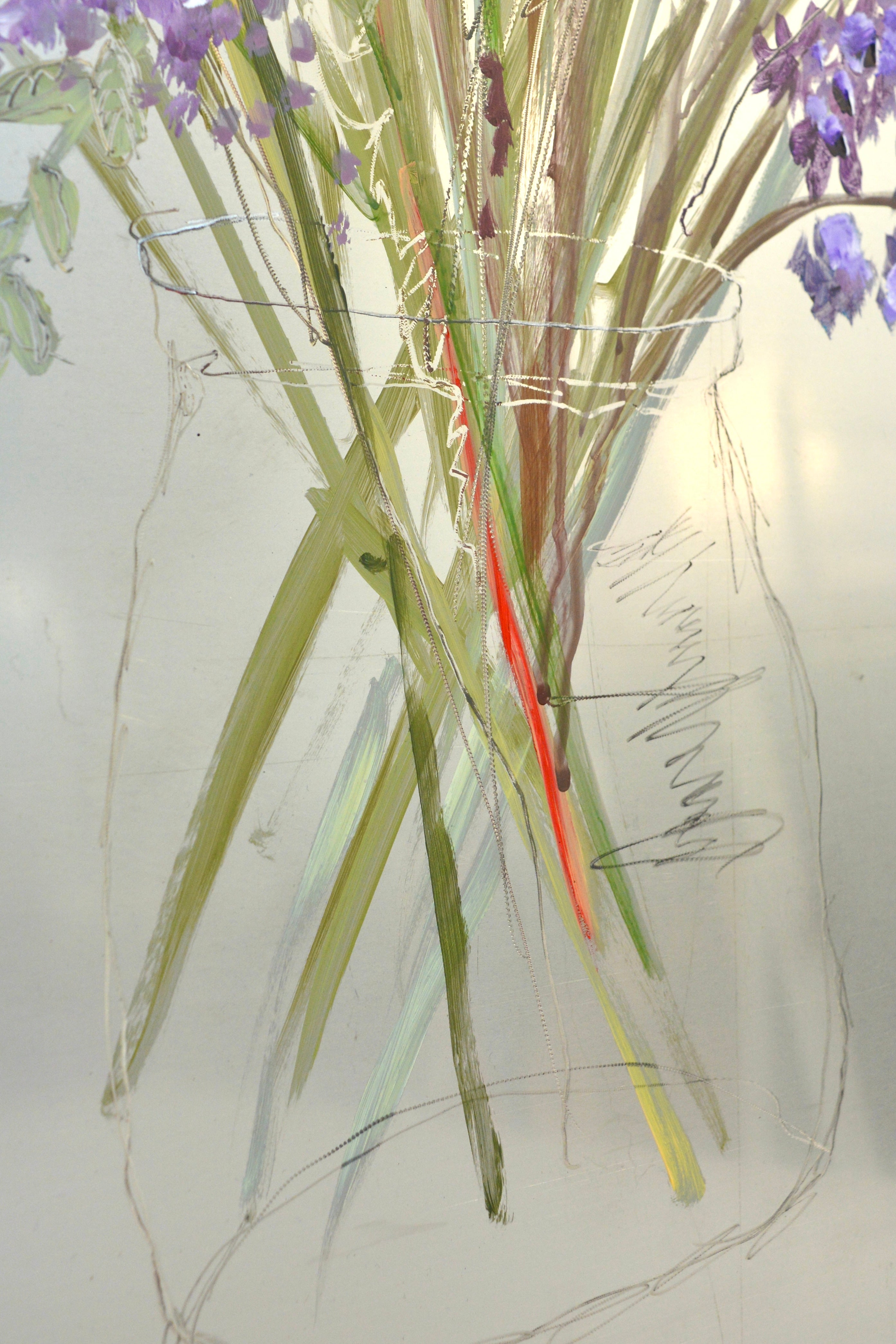 I brought you these flowers