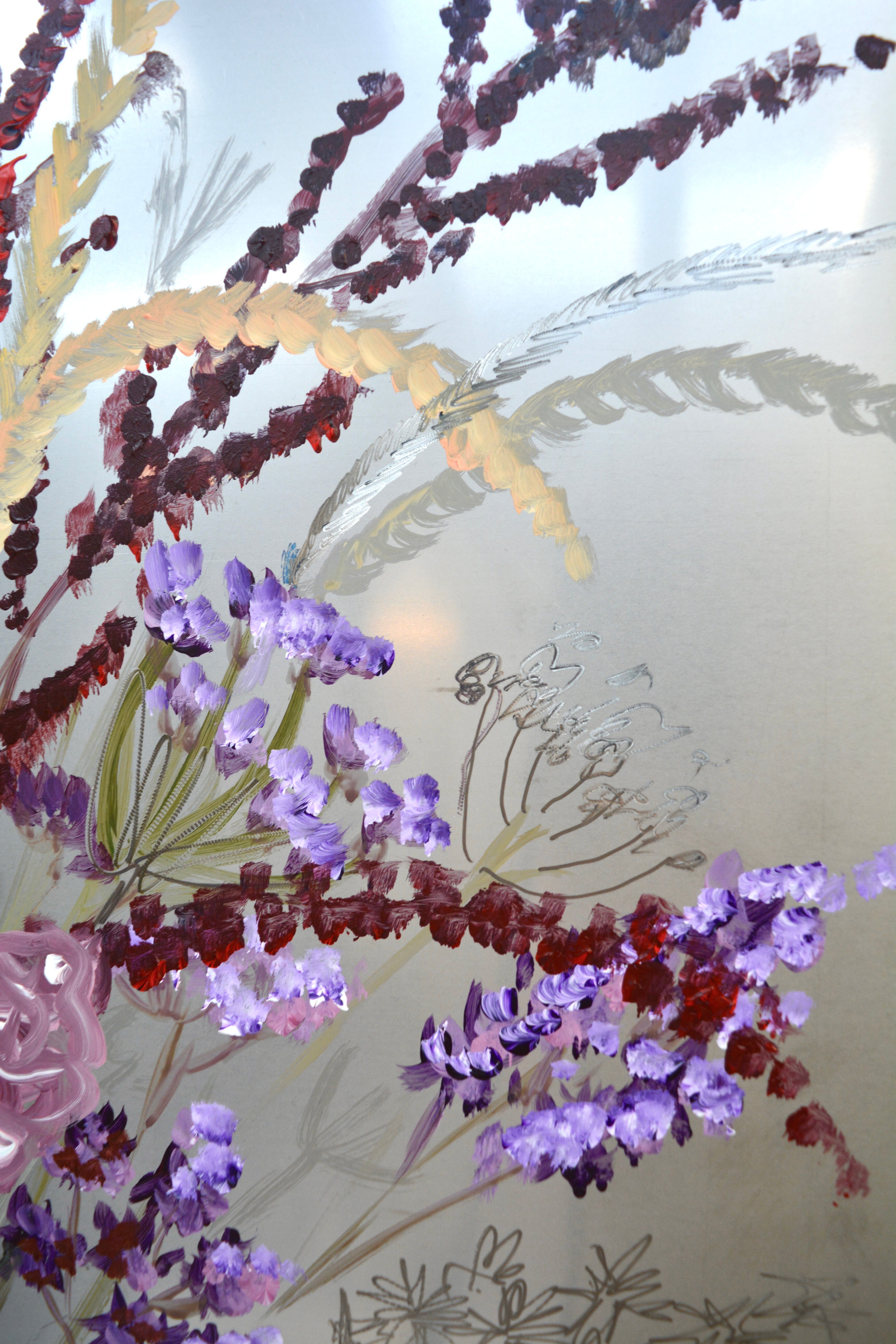 I brought you these flowers