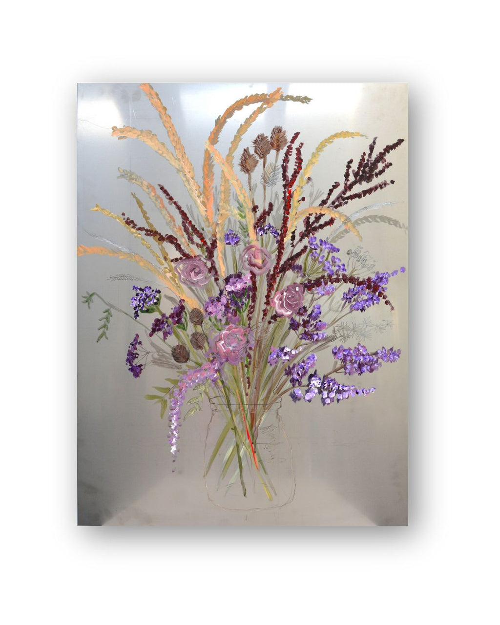 I brought you these flowers